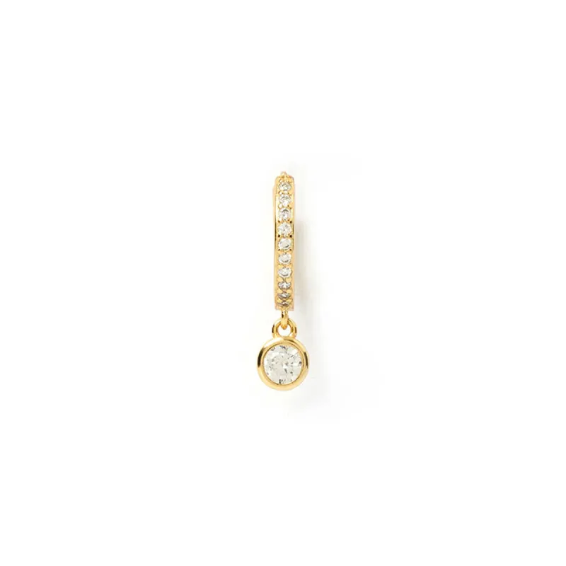Rhodes Single Stacker Earring - Stone sold by Arms Of Eve