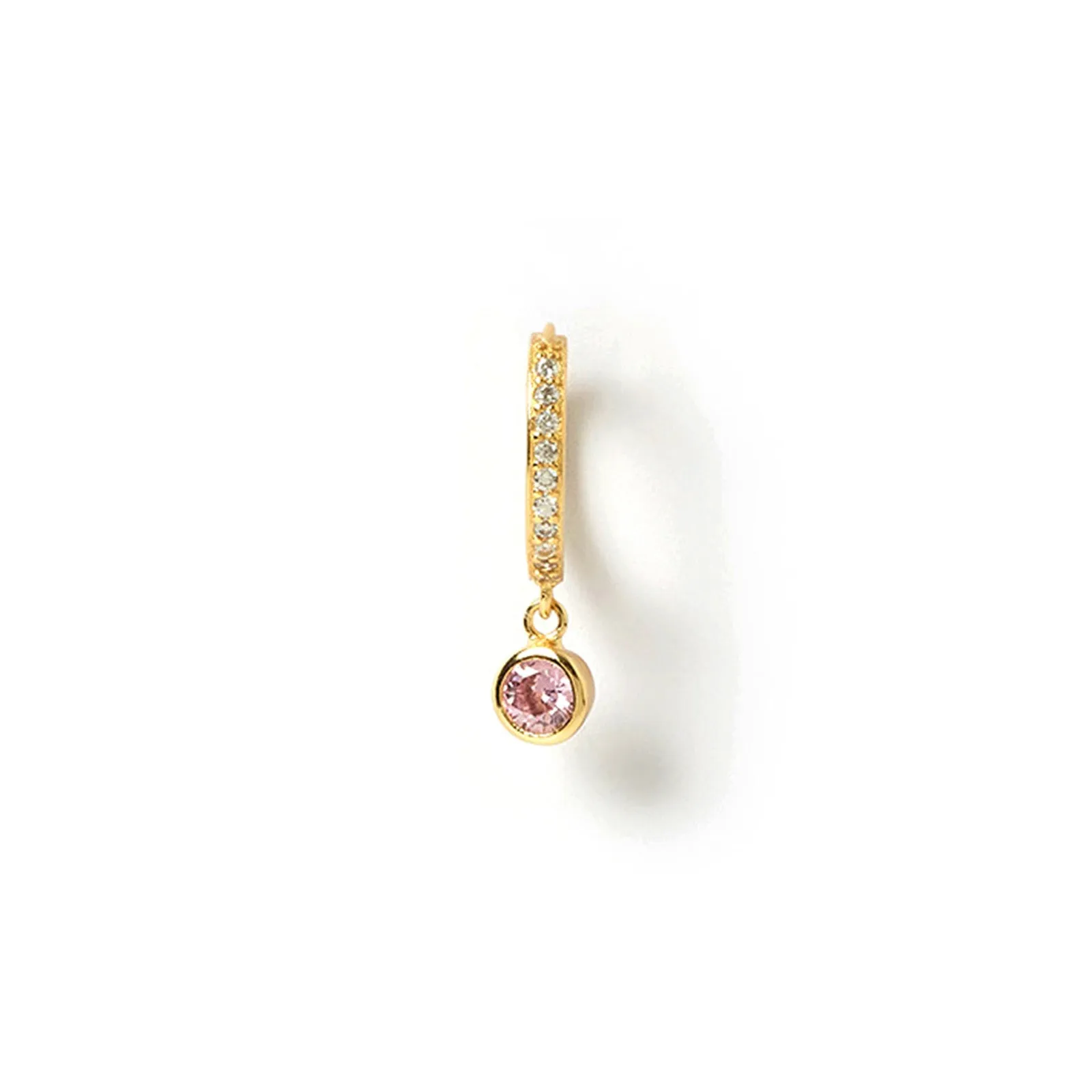 Rhodes Single Stacker Earring - Rose sold by Arms Of Eve