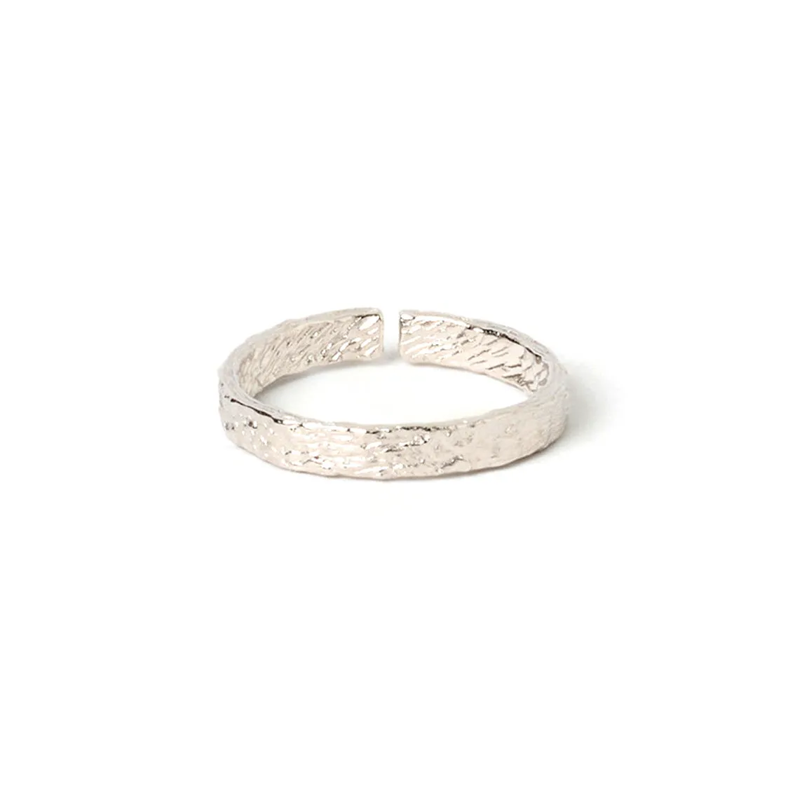 Eros Silver Textured Ring - Small sold by Arms Of Eve