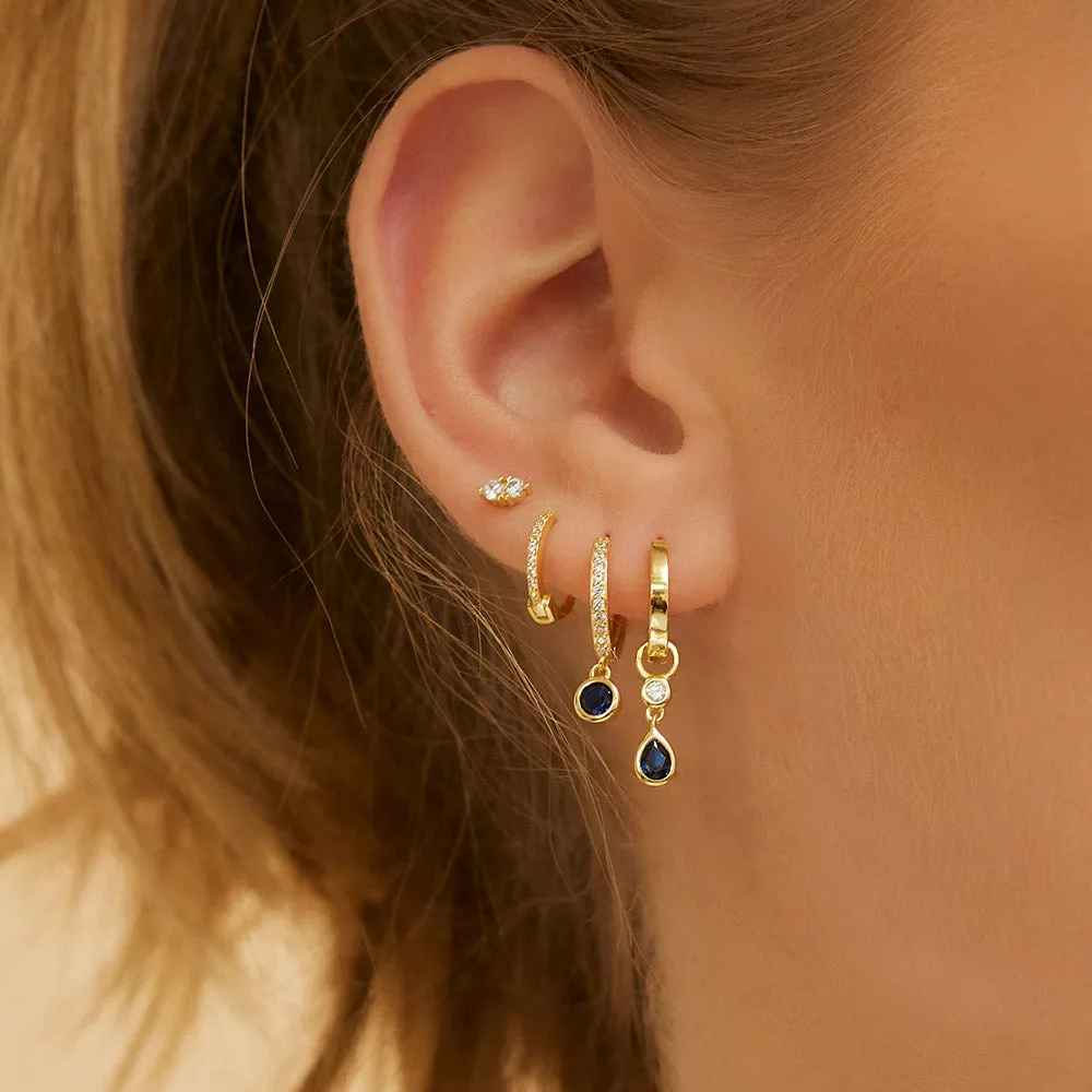 Layla Charm Earrings sold by Arms Of Eve product image thumbnail 2