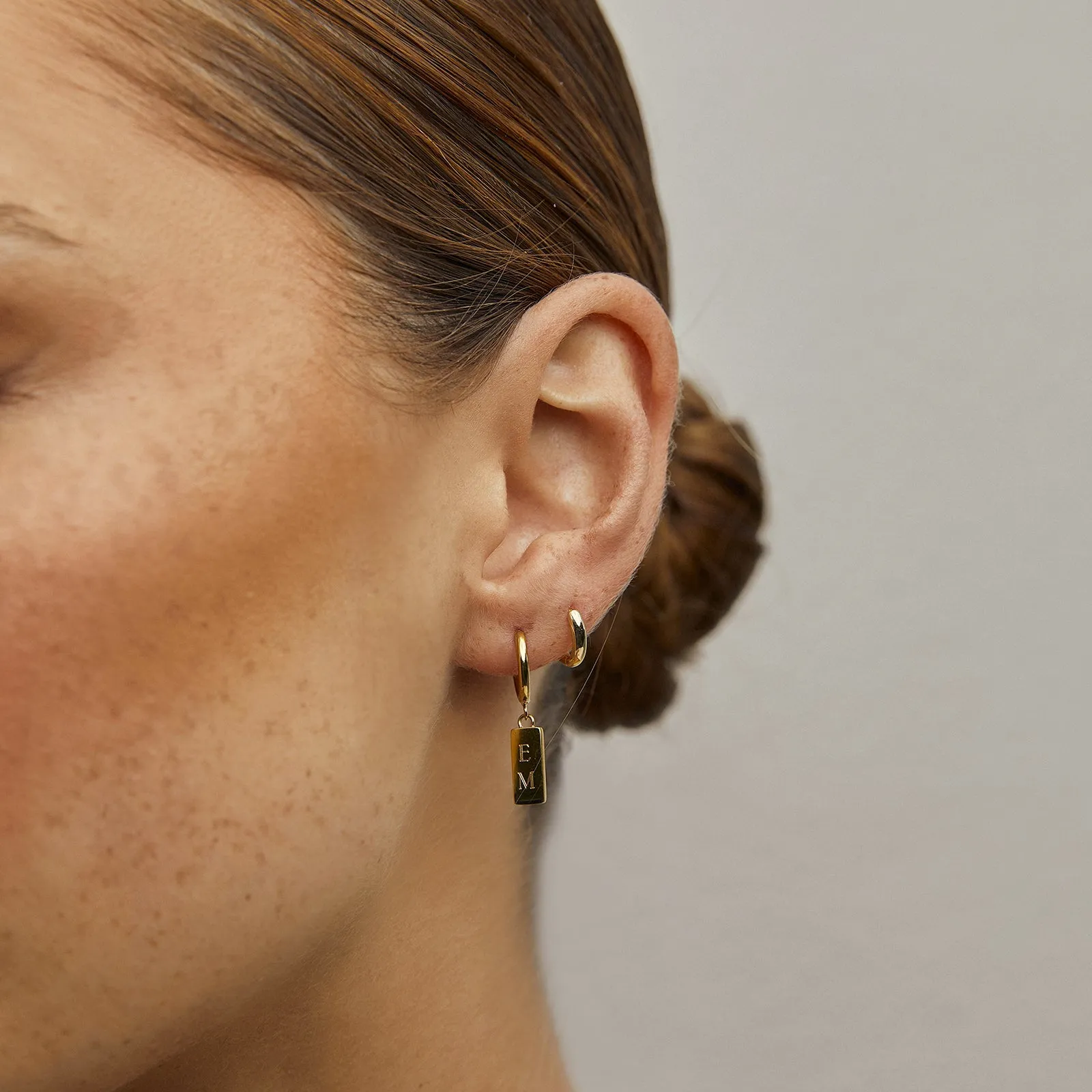 Beau Single Gold Earring sold by Arms Of Eve product image thumbnail 4