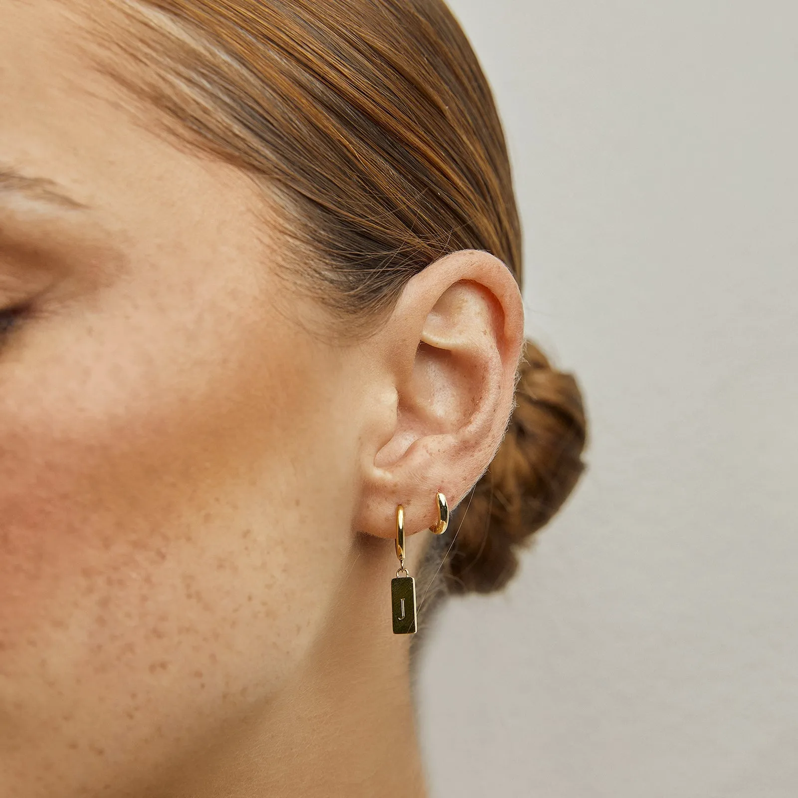 Beau Single Gold Earring sold by Arms Of Eve product image thumbnail 2