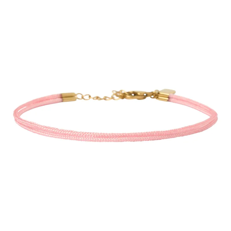 Alphabet String Bracelet - Rose sold by Arms Of Eve