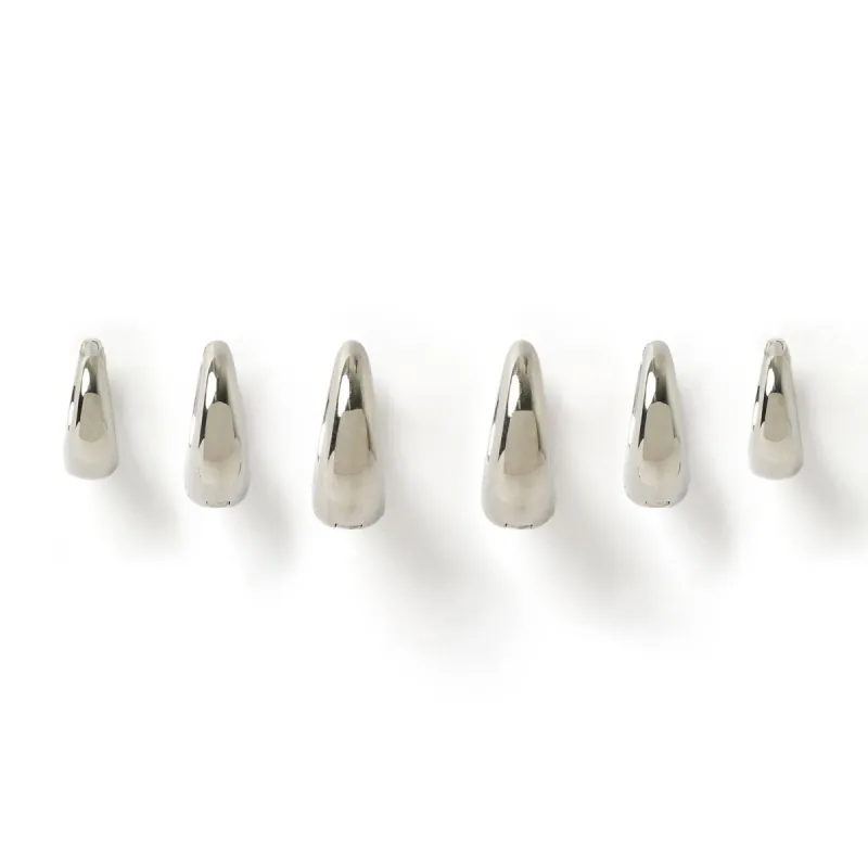 Triple Max Earring Stack - Silver sold by Arms Of Eve