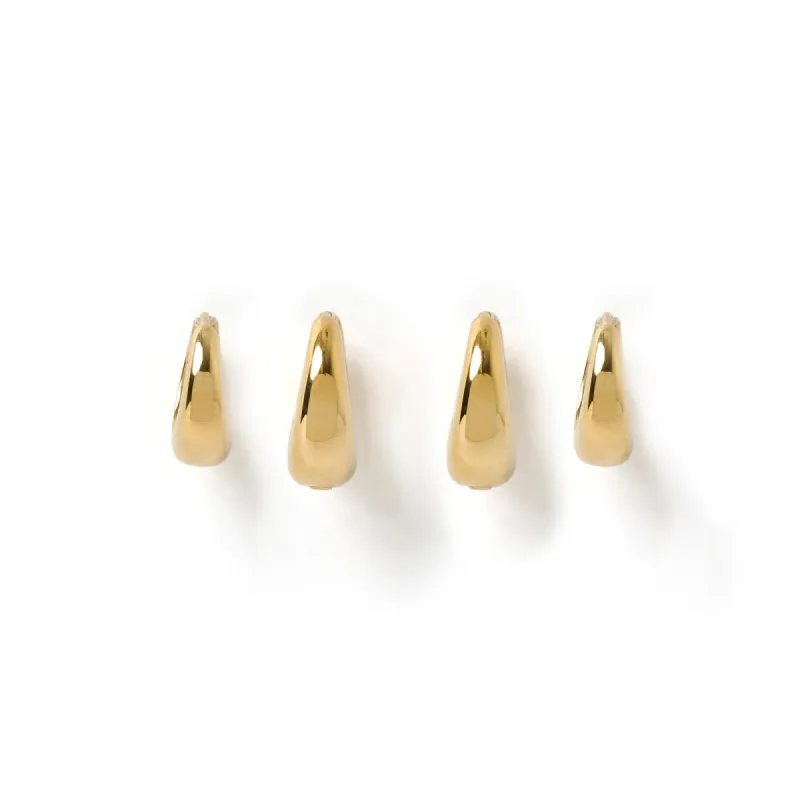Maxi Earring Stack - Gold sold by Arms Of Eve