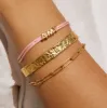 Alphabet String Bracelet - Rose sold by Arms Of Eve