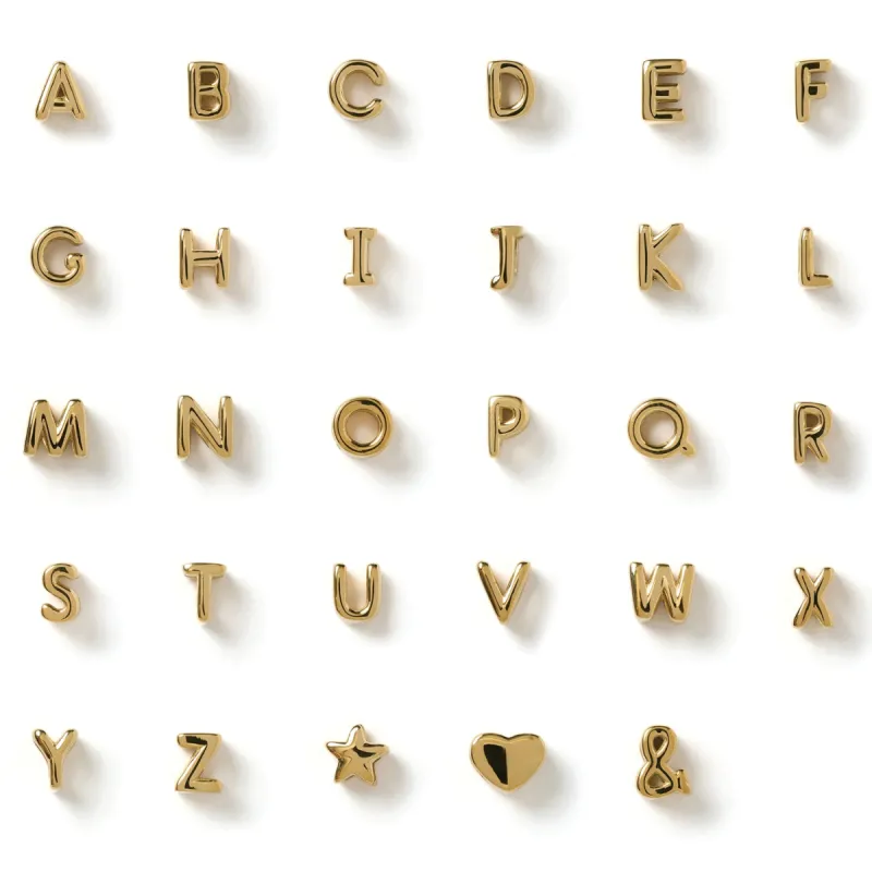 Alphabet String Bracelet Charm sold by Arms Of Eve