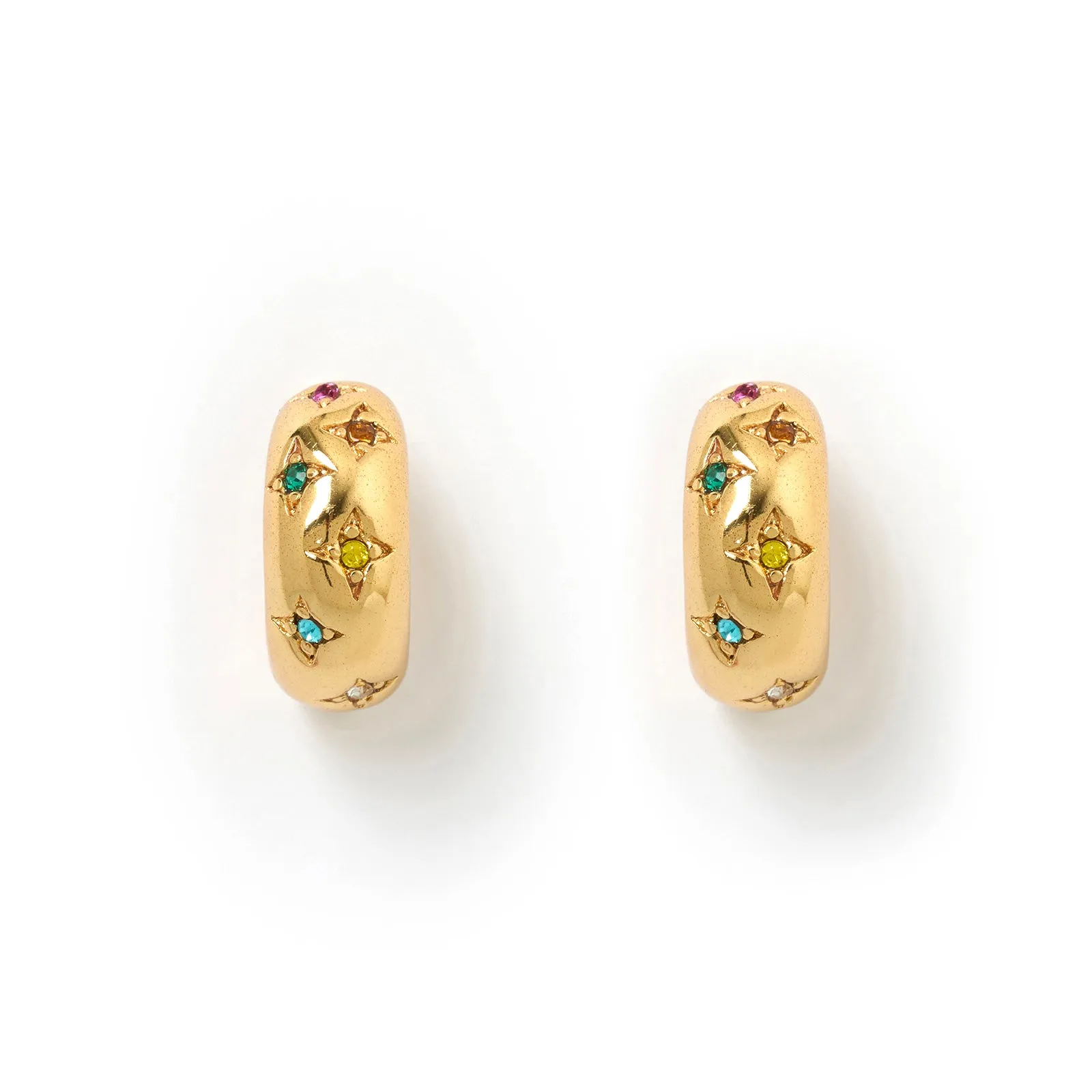 Juelz Hoop Earrings - Multi sold by Arms Of Eve product image thumbnail 5