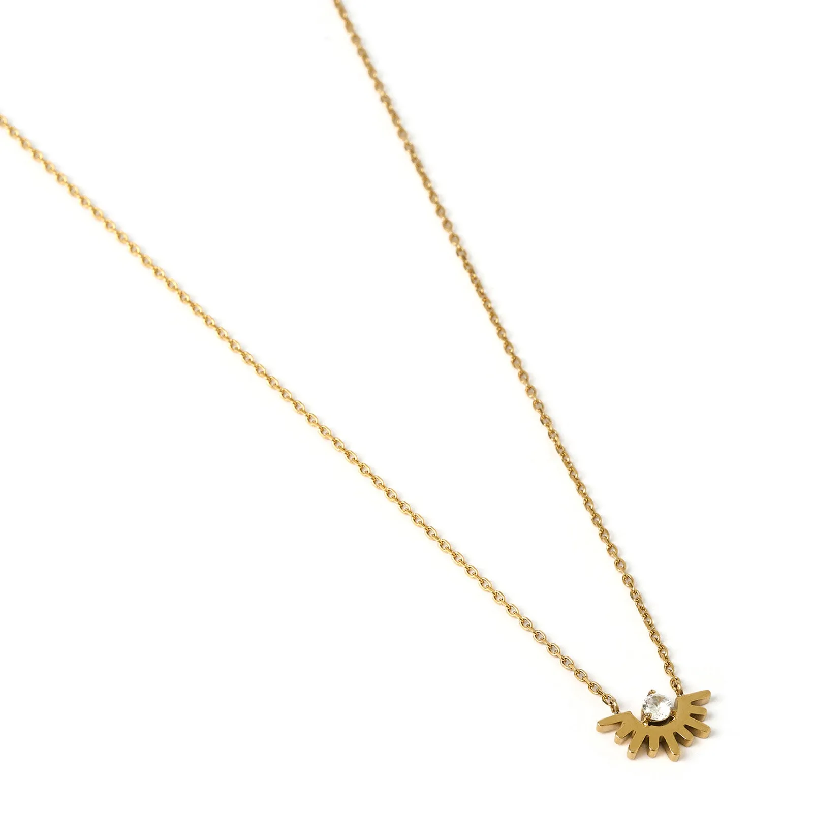 Asteria Gold Necklace sold by Arms Of Eve product image thumbnail 2