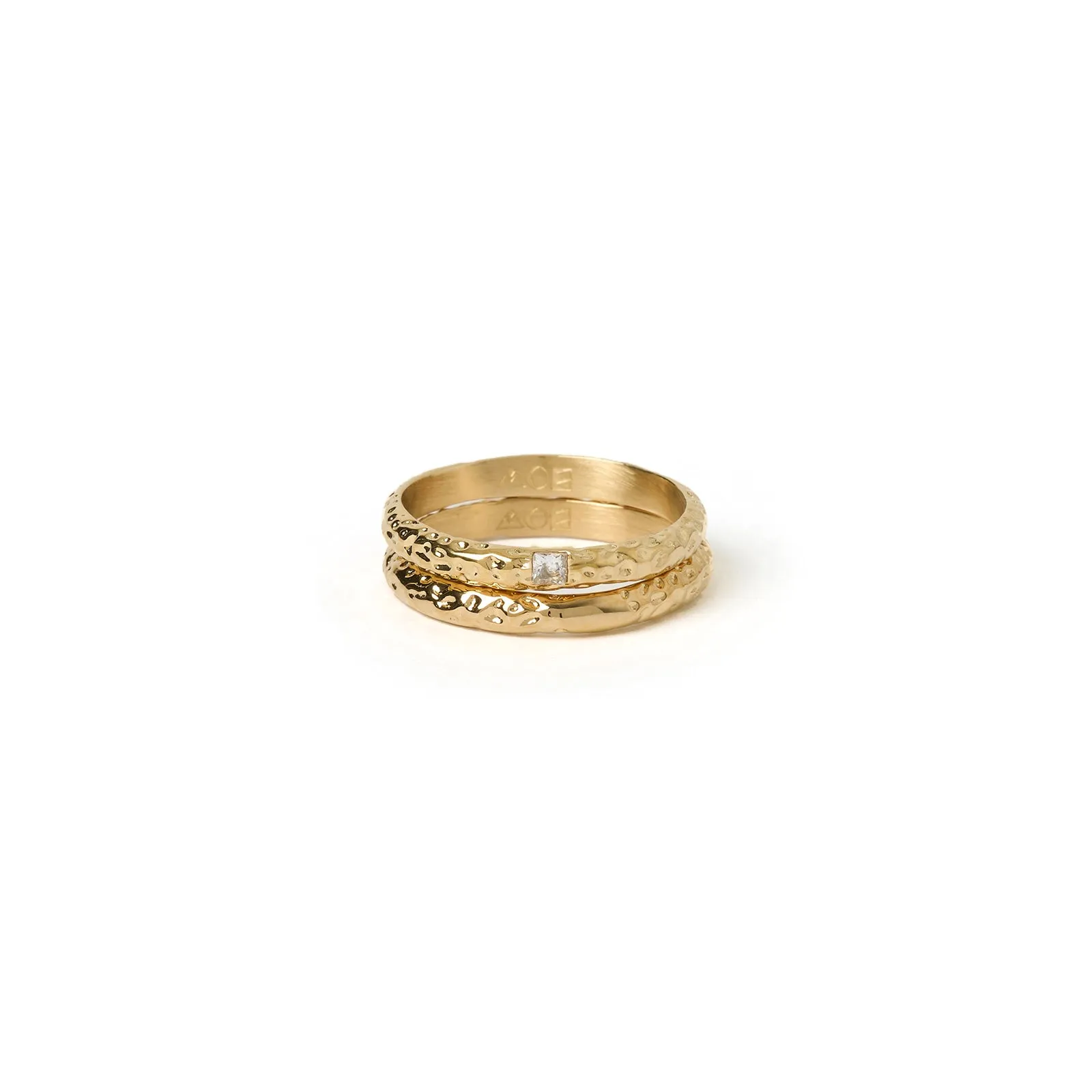 Emprezo Gold Ring Stack sold by Arms Of Eve