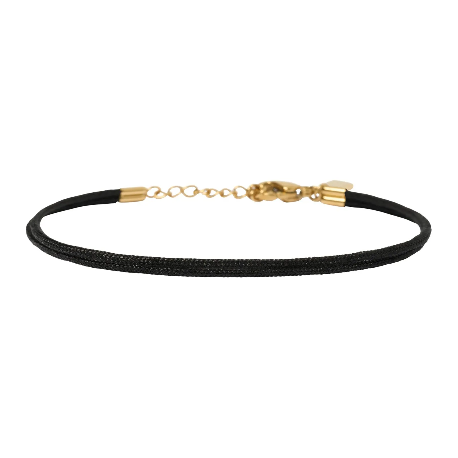 Alphabet String Bracelet - Black sold by Arms Of Eve