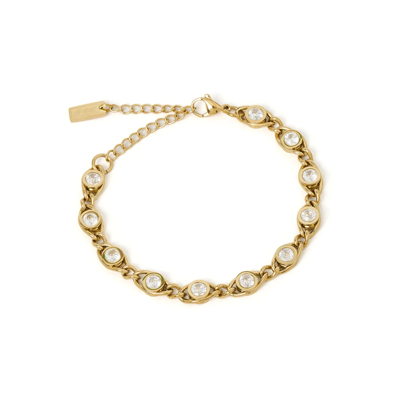 Cassandra Gold Bracelet - Stone sold by Arms Of Eve