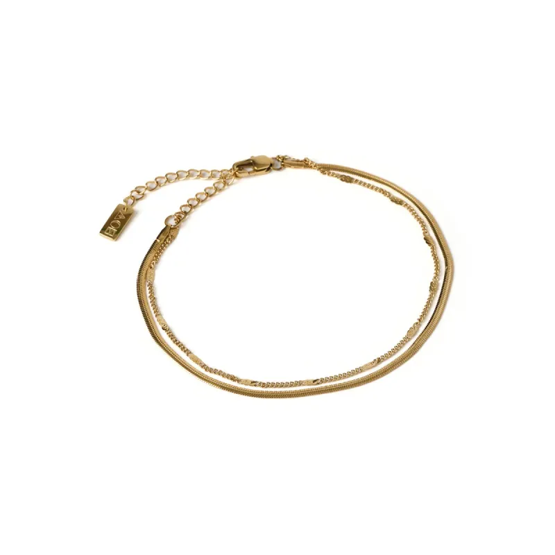 Millie Gold Anklet sold by Arms Of Eve