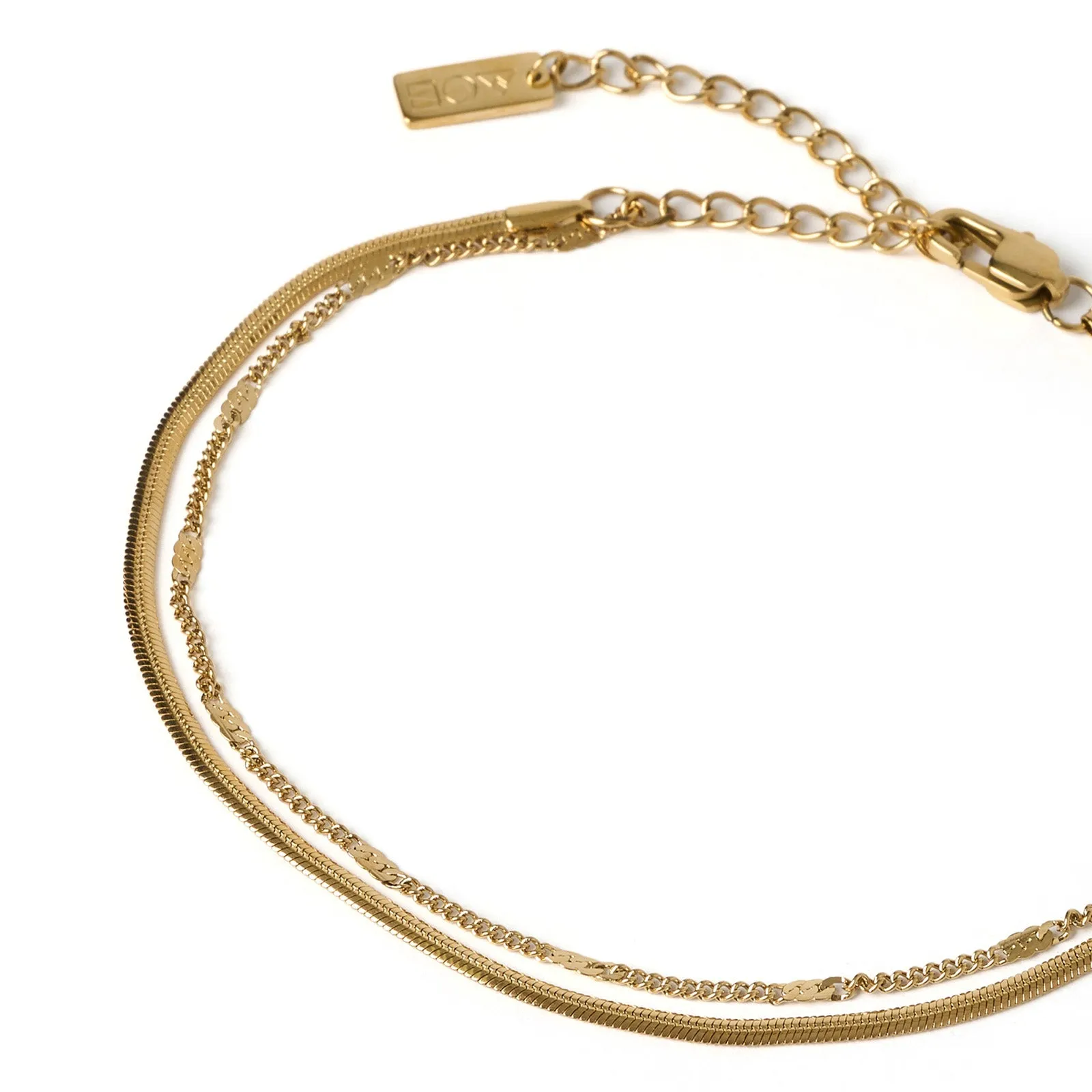 Millie Gold Anklet sold by Arms Of Eve product image thumbnail 4