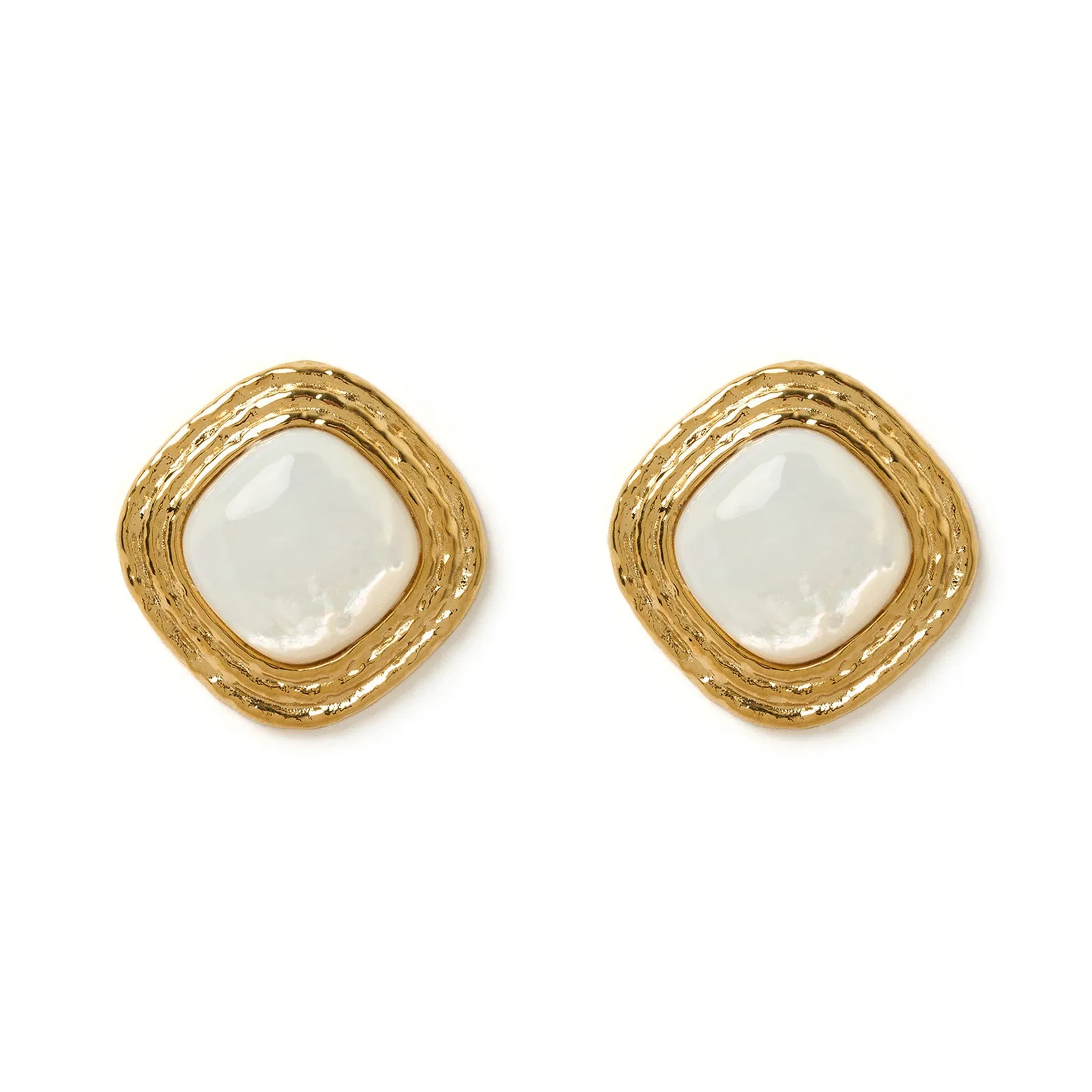 Ophelia Mother Of Pearl Earrings sold by Arms Of Eve