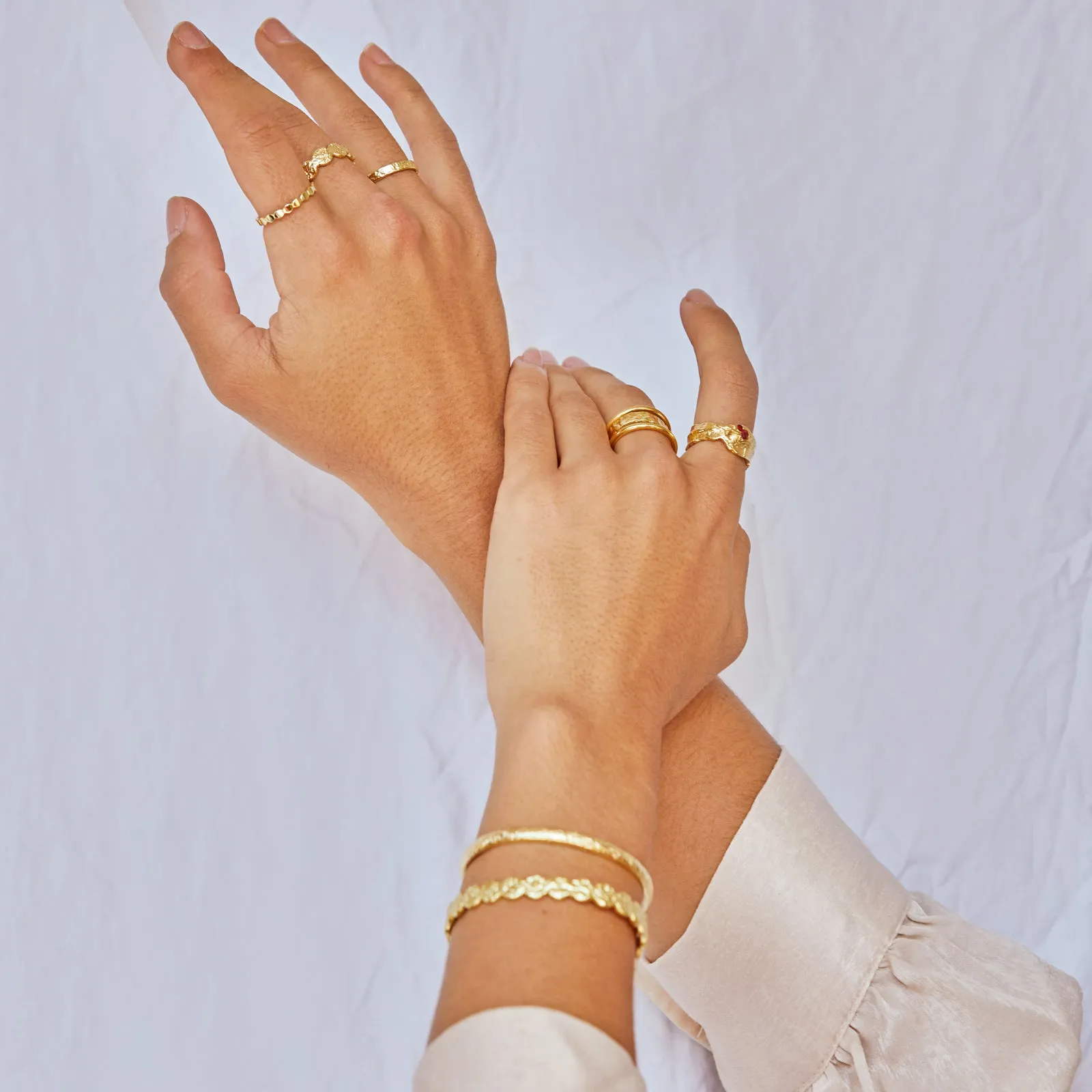 Olsen Gold Ring sold by Arms Of Eve product image thumbnail 4