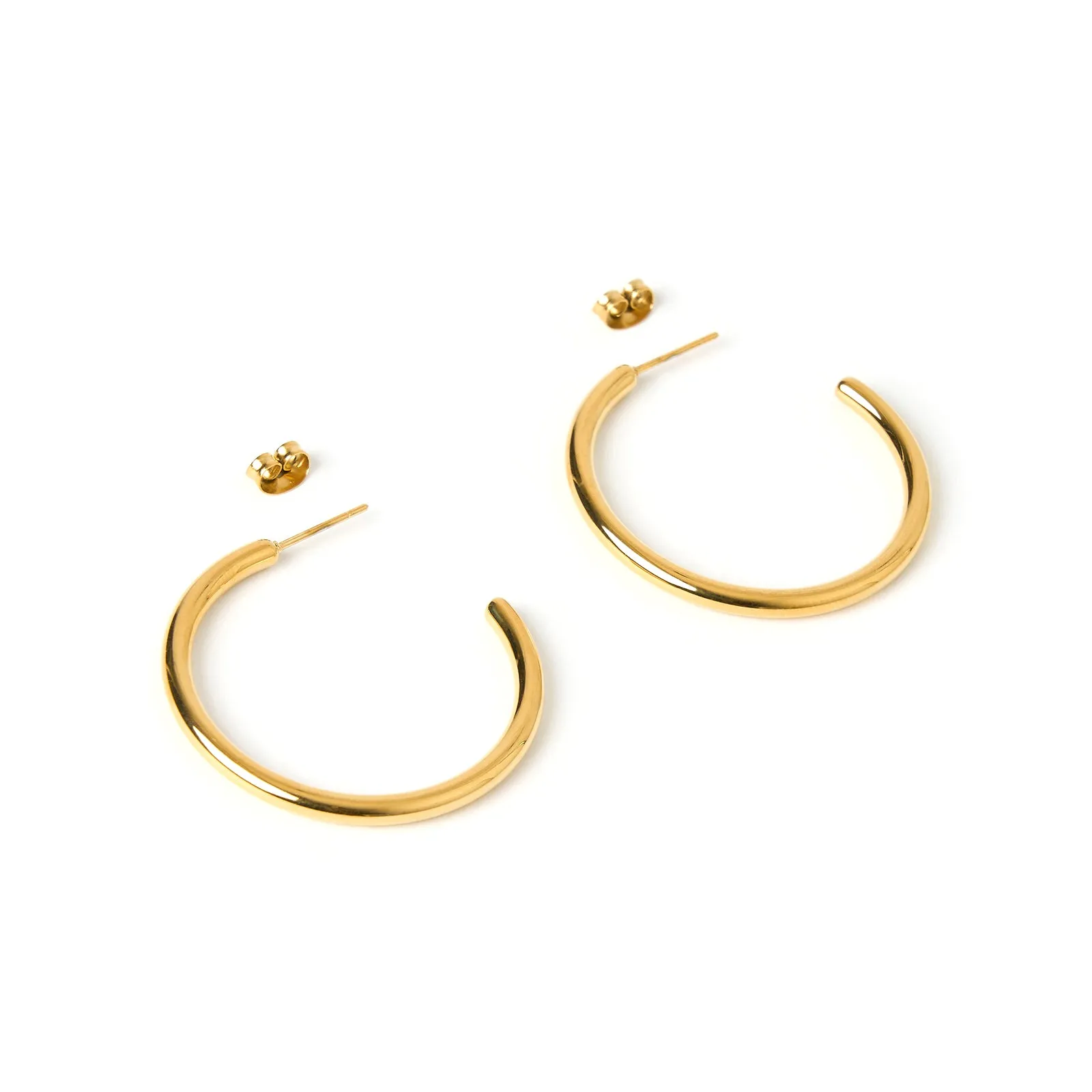 Harper Hoop Earrings - Gold sold by Arms Of Eve