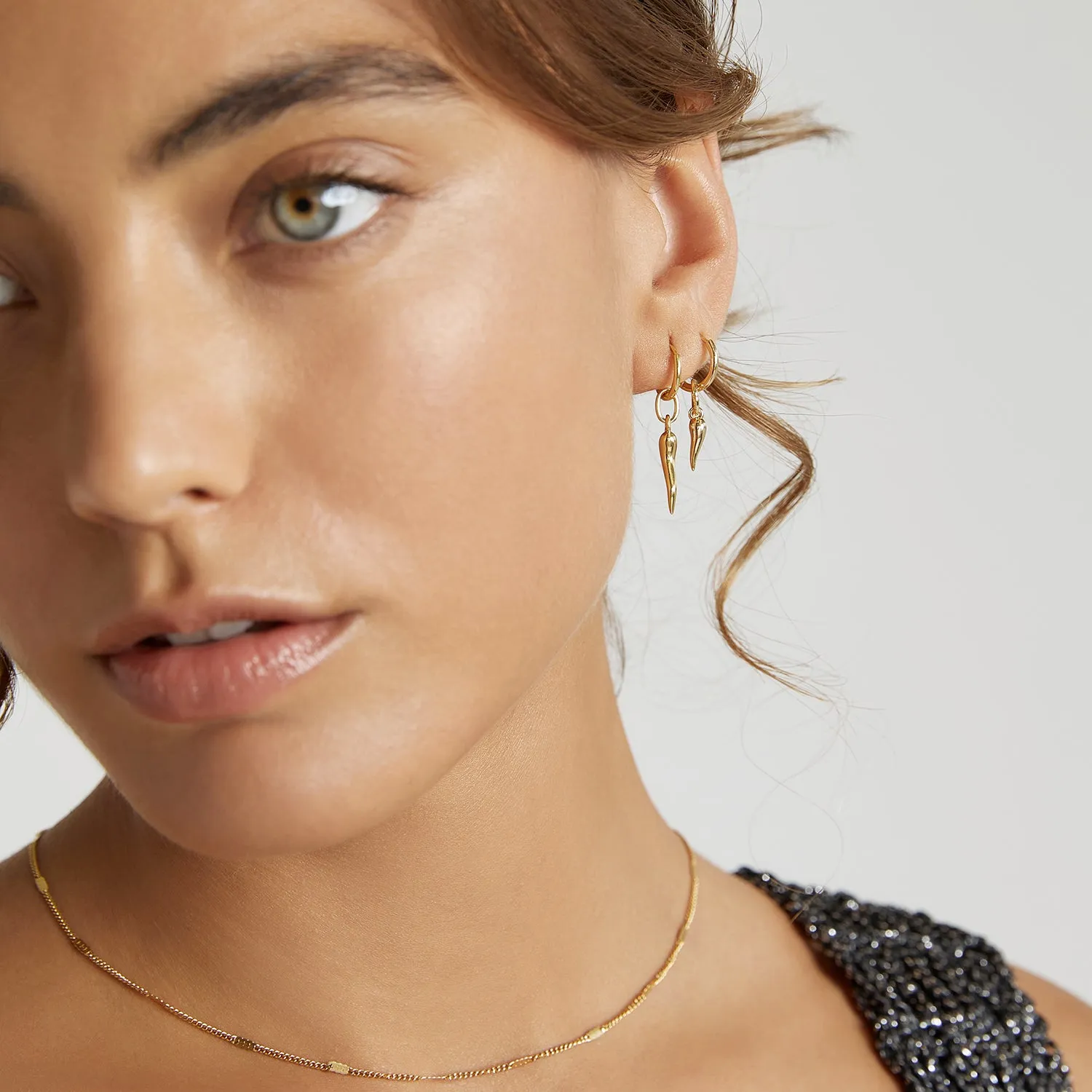 Willa Gold Necklace sold by Arms Of Eve product image thumbnail 4