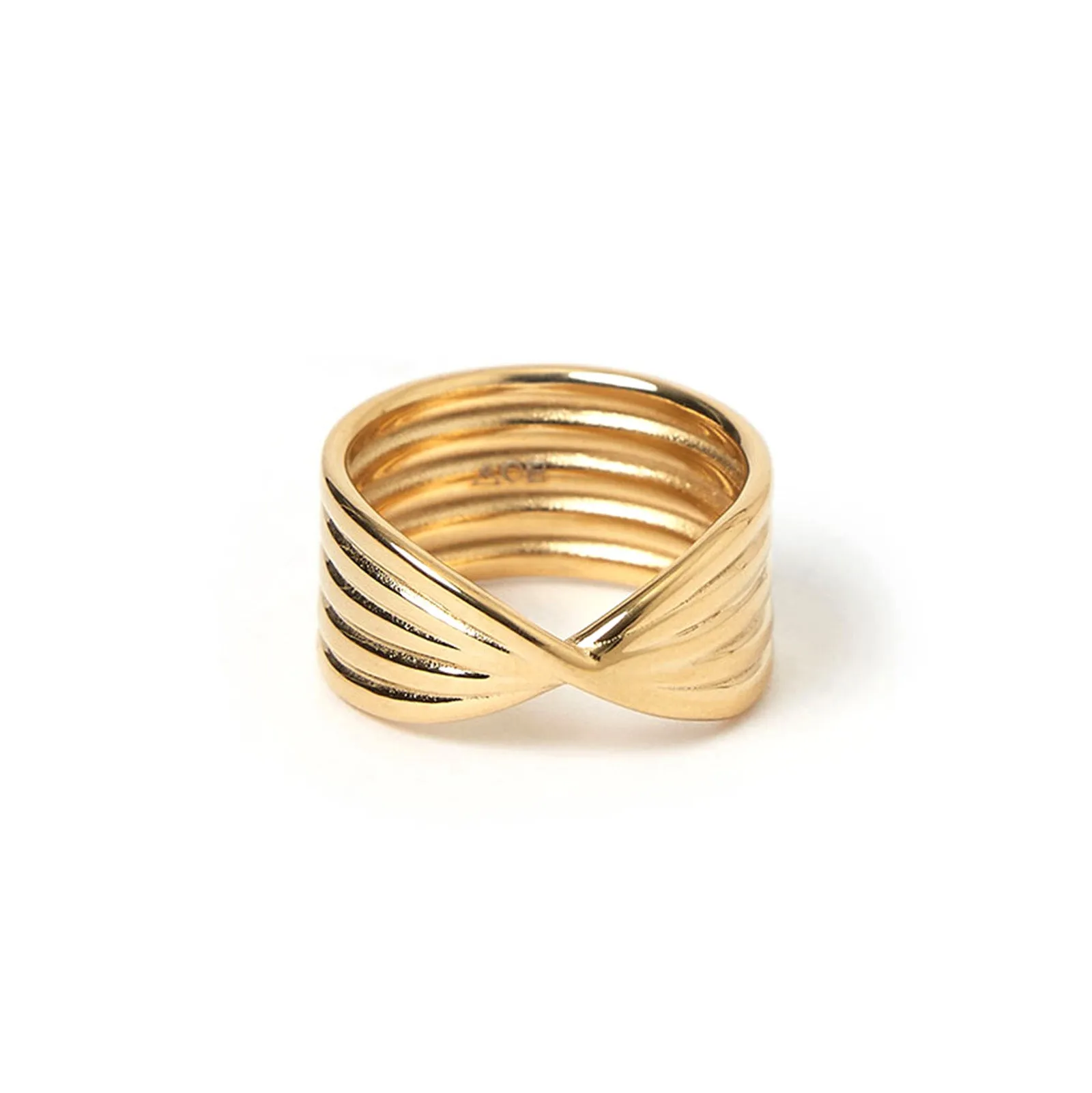 Casablanca Gold Ring sold by Arms Of Eve