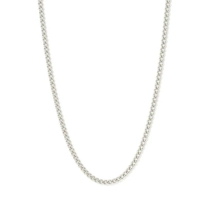 Miles Silver Men's Necklace sold by Arms Of Eve