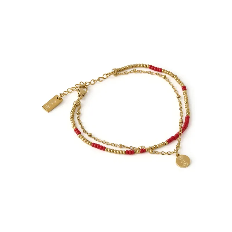 Cobra Gold Bracelet - Cherry sold by Arms Of Eve