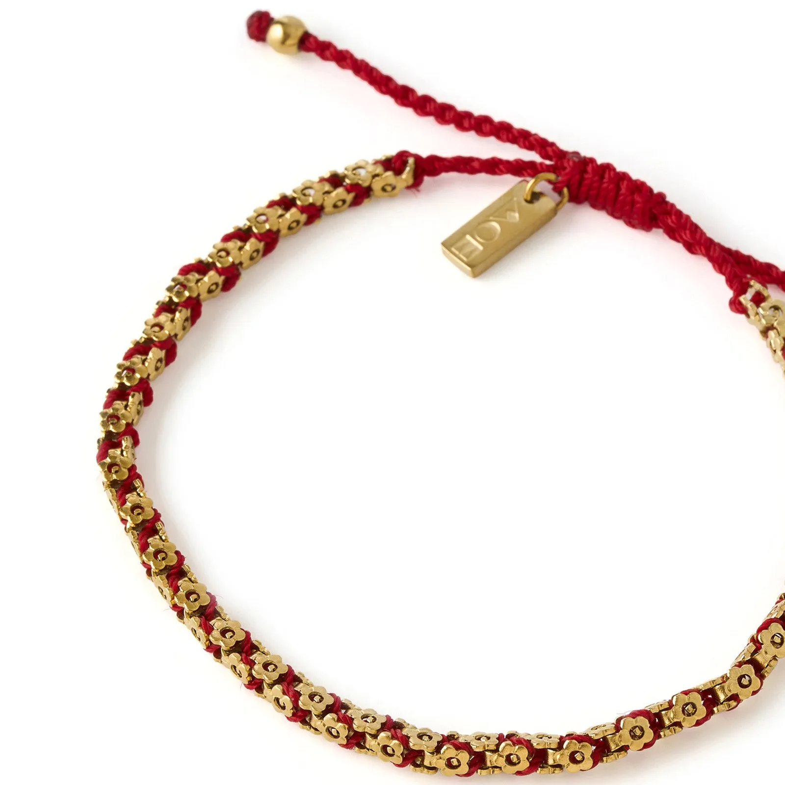 Beatrice Gold Bracelet - Cherry sold by Arms Of Eve product image thumbnail 3