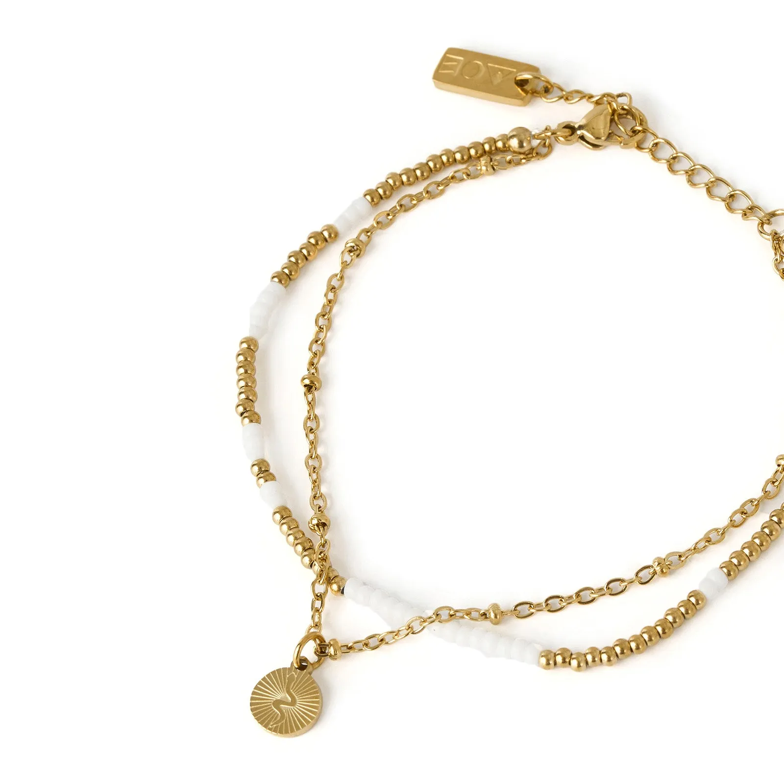 Cobra Gold Bracelet - Vanilla sold by Arms Of Eve product image thumbnail 3