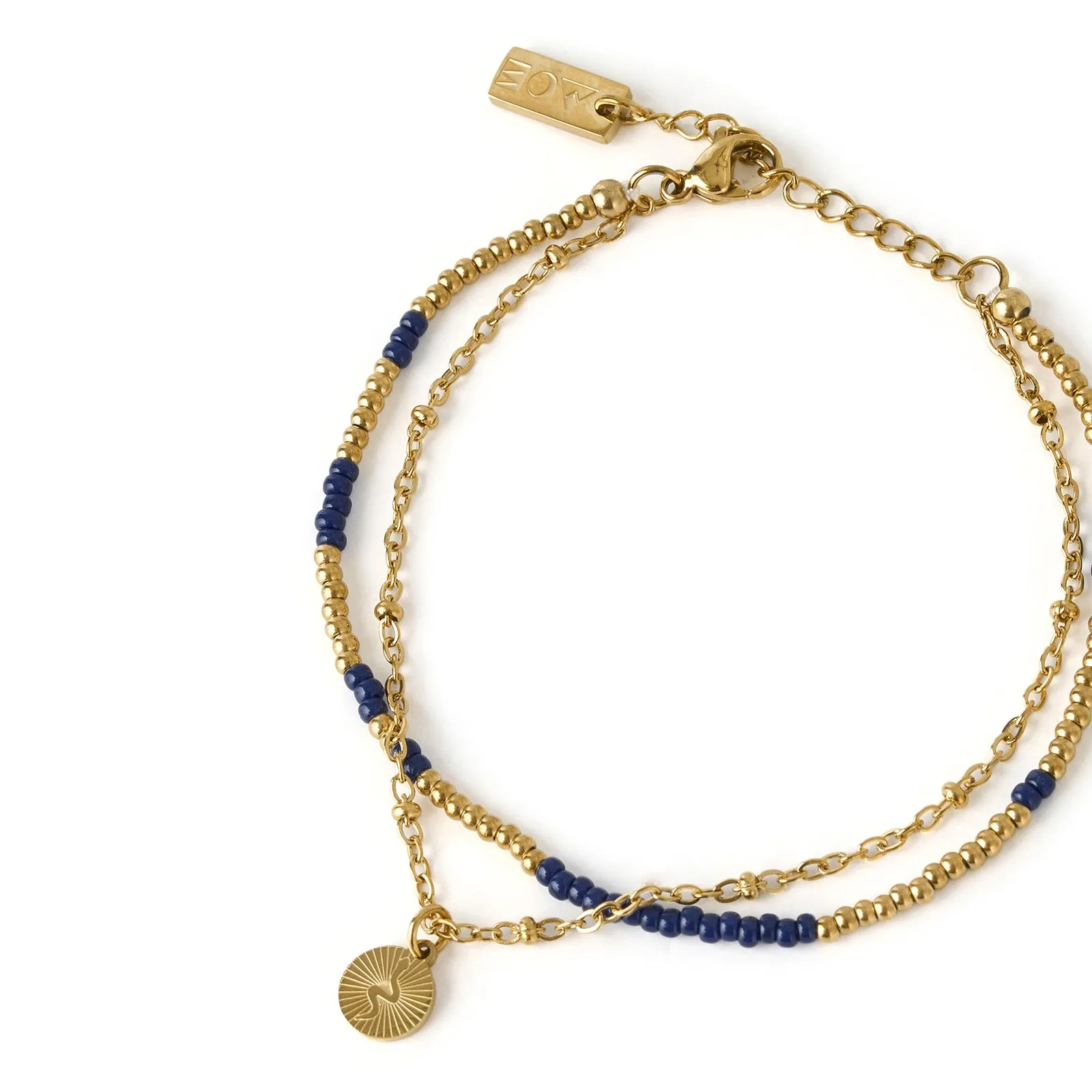 Cobra Gold Bracelet - Midnight sold by Arms Of Eve product image thumbnail 3