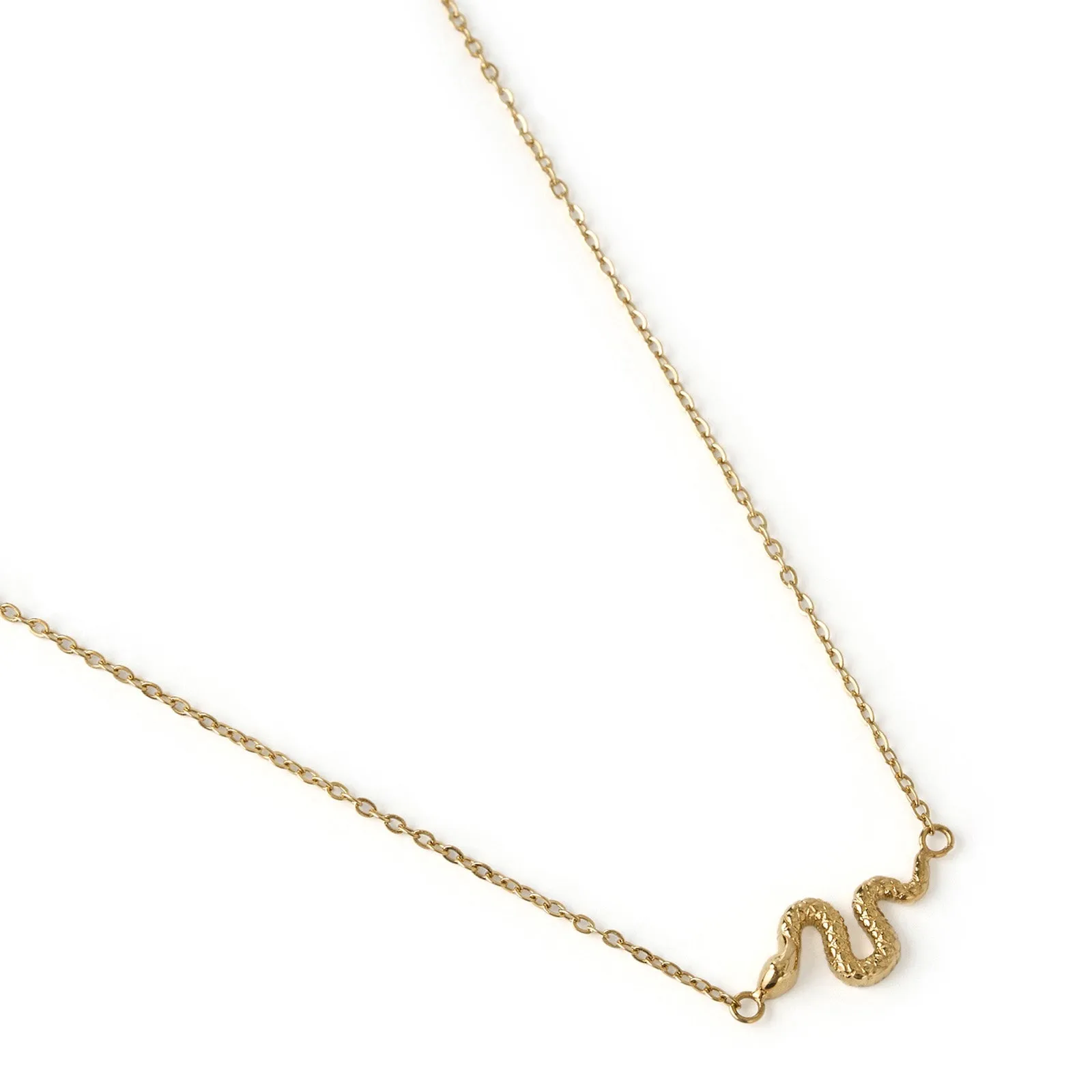 Serpent Gold Necklace sold by Arms Of Eve product image thumbnail 2