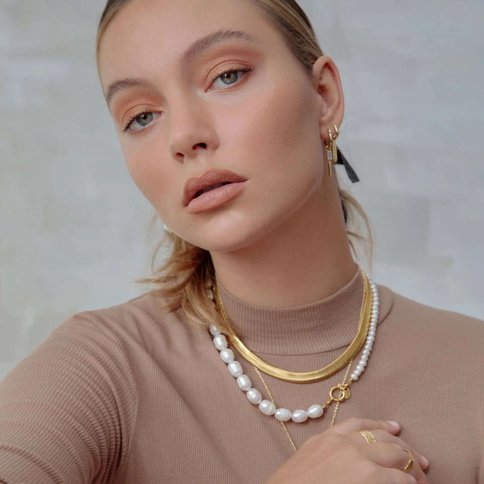 Janis Charm Single Stacker Earring sold by Arms Of Eve product image thumbnail 2