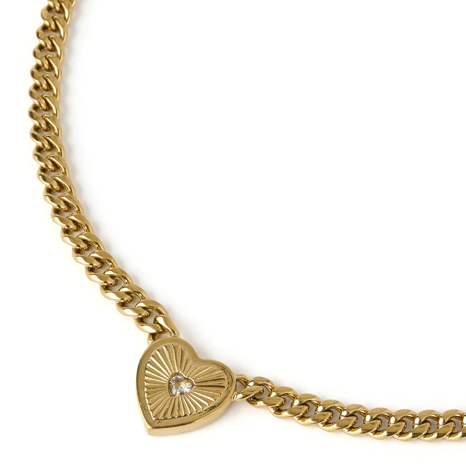 Juliet Gold Necklace sold by Arms Of Eve product image thumbnail 5
