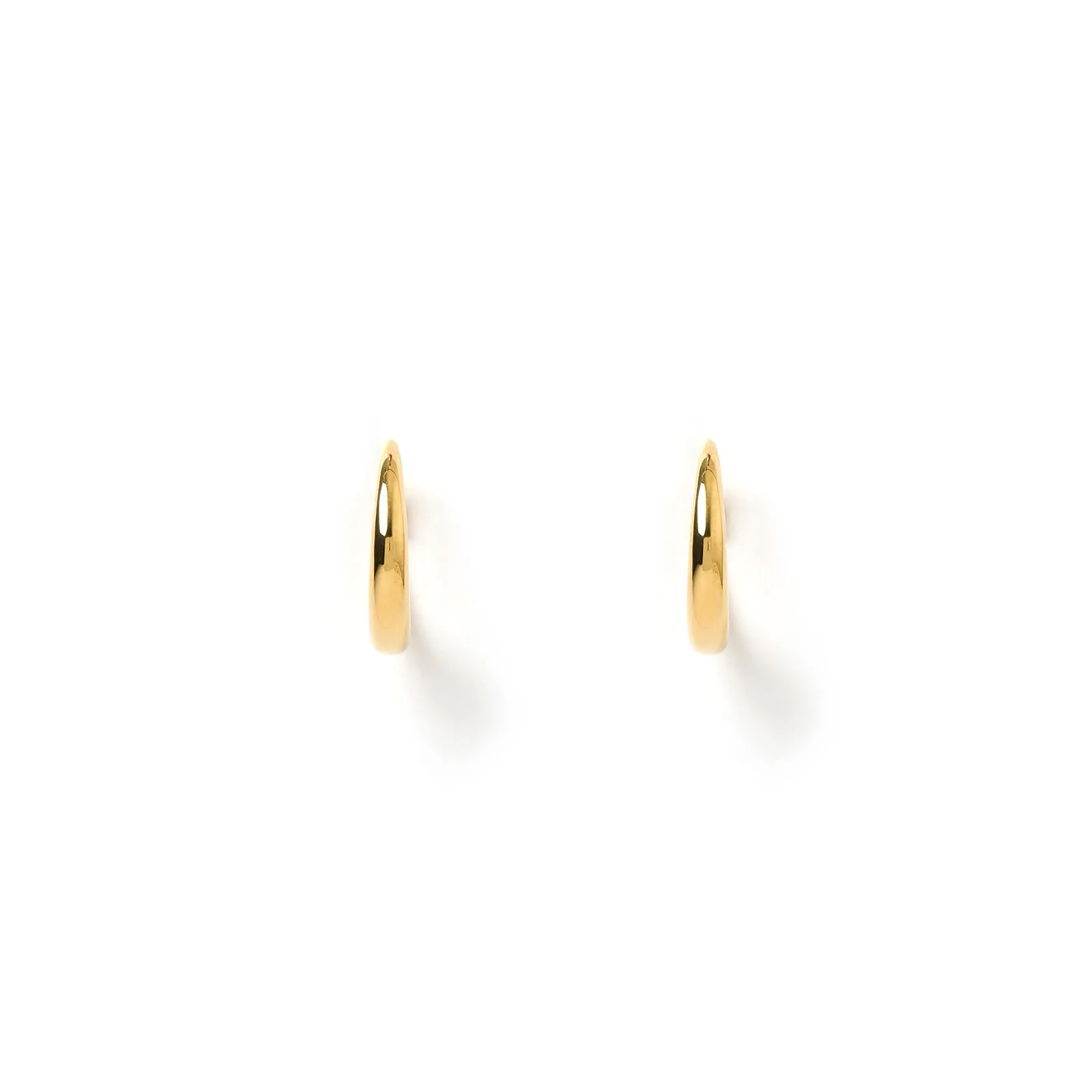 Riley Gold Hoop Earrings - Small sold by Arms Of Eve product image thumbnail 4