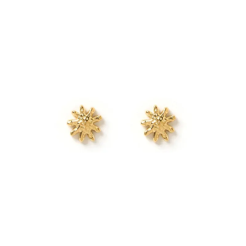 Magnolia Gold Studs sold by Arms Of Eve