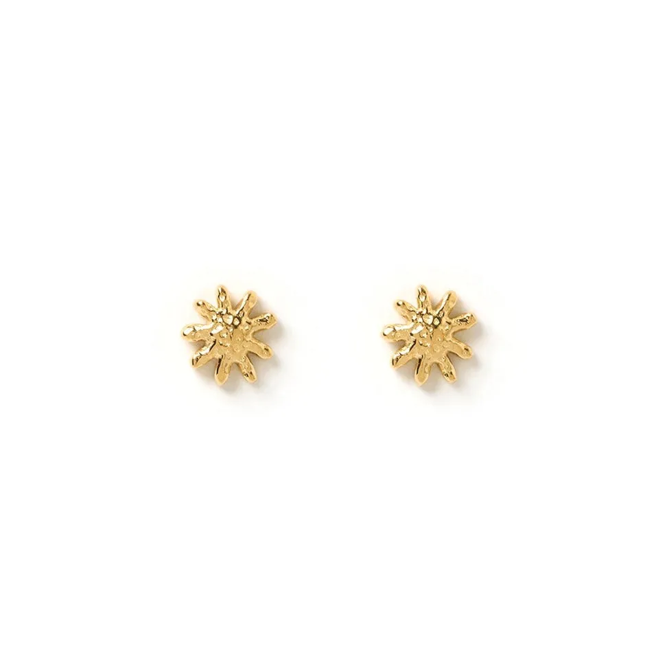 Magnolia Gold Studs sold by Arms Of Eve