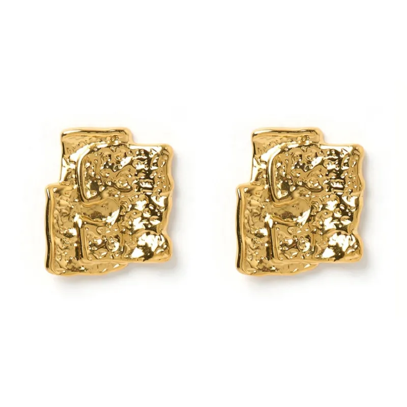 Alba Gold Earrings sold by Arms Of Eve