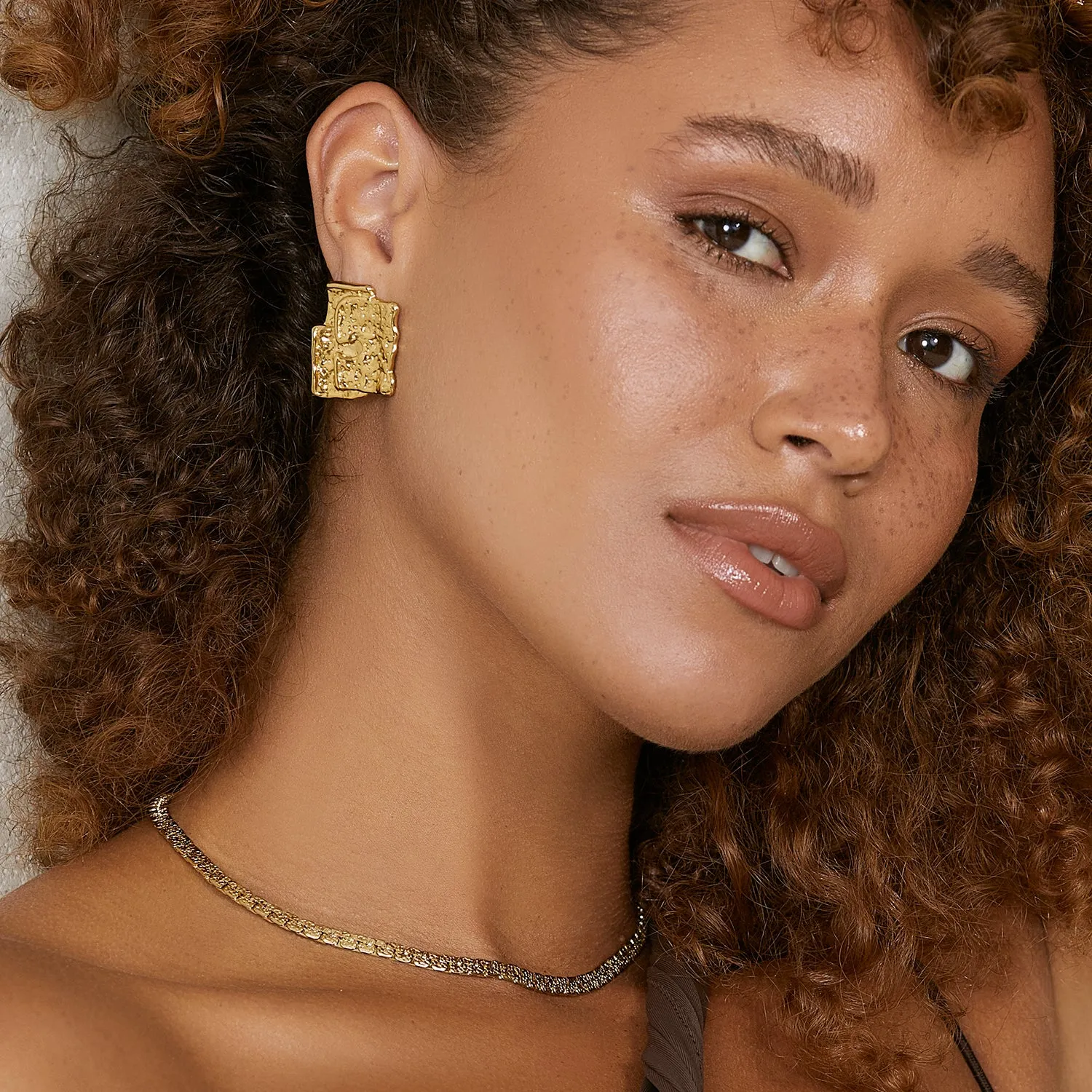 Luna Gold Necklace sold by Arms Of Eve product image thumbnail 2