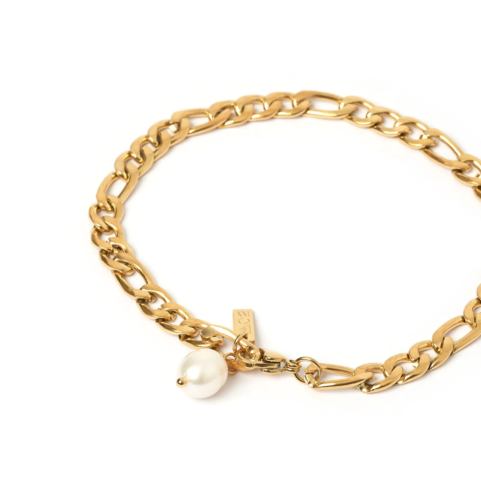 Pietro Gold Anklet sold by Arms Of Eve product image thumbnail 5