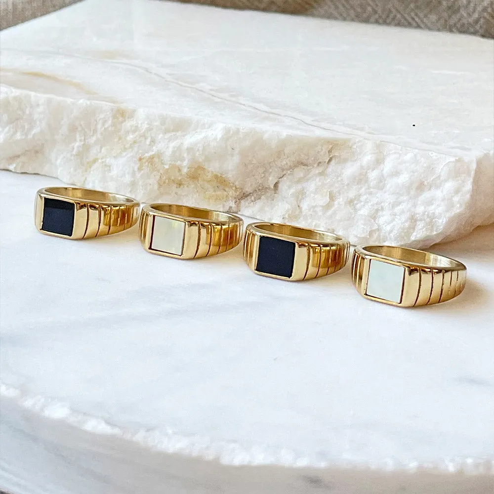 Yin Signet Ring sold by Arms Of Eve product image thumbnail 5