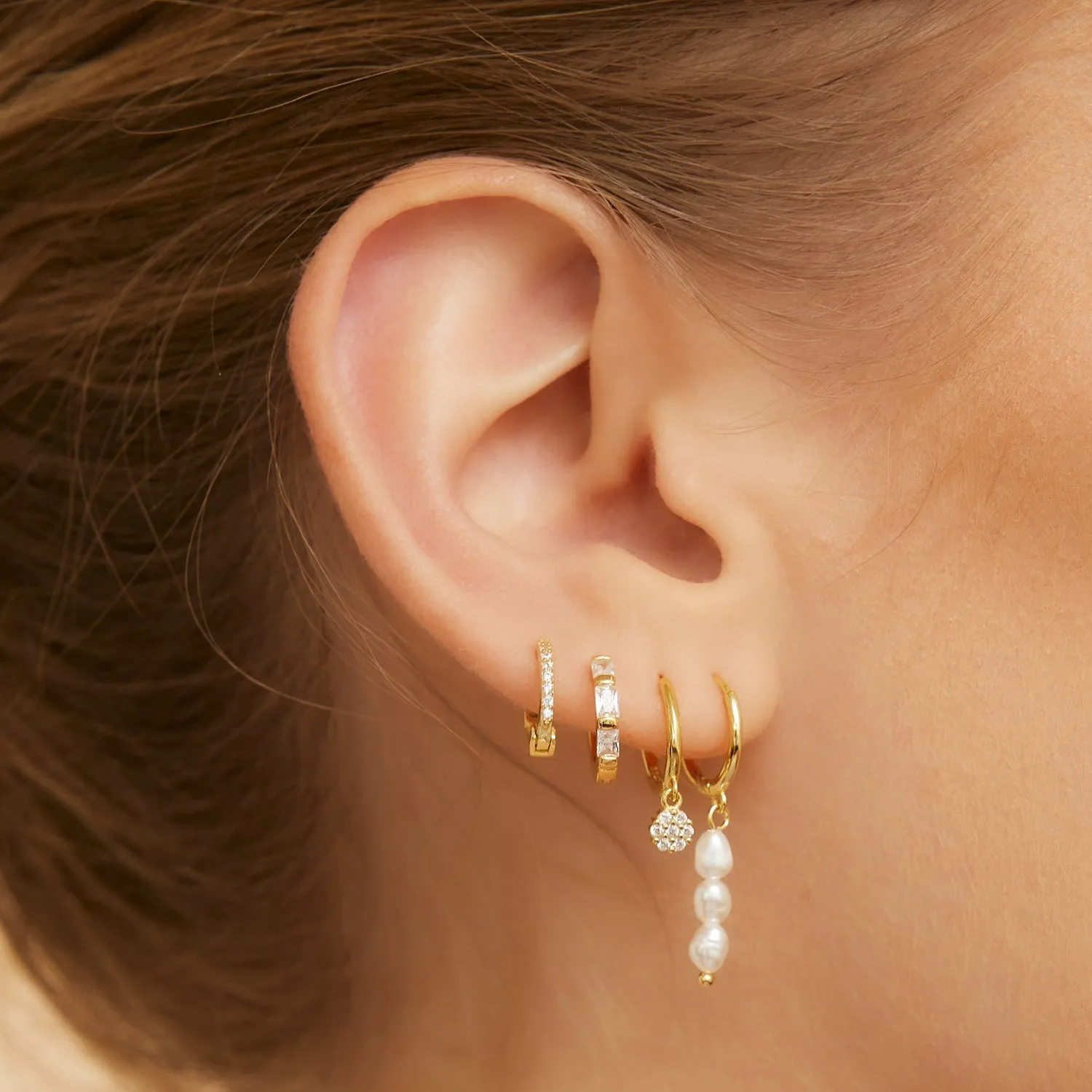 Ballerina Earring Stack sold by Arms Of Eve product image thumbnail 2