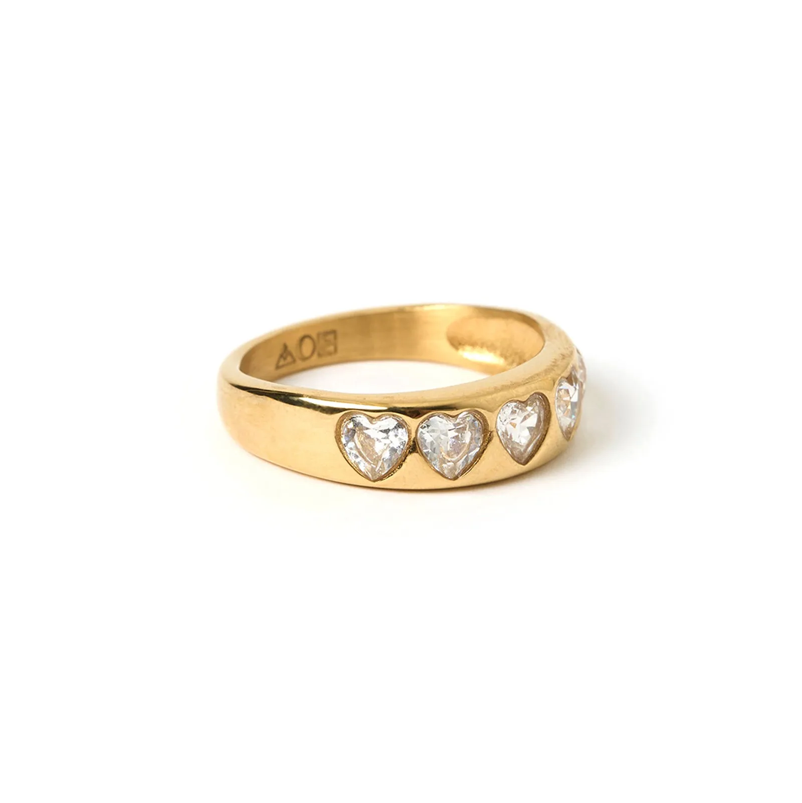 J'adore Gold Ring - Stone sold by Arms Of Eve product image thumbnail 3