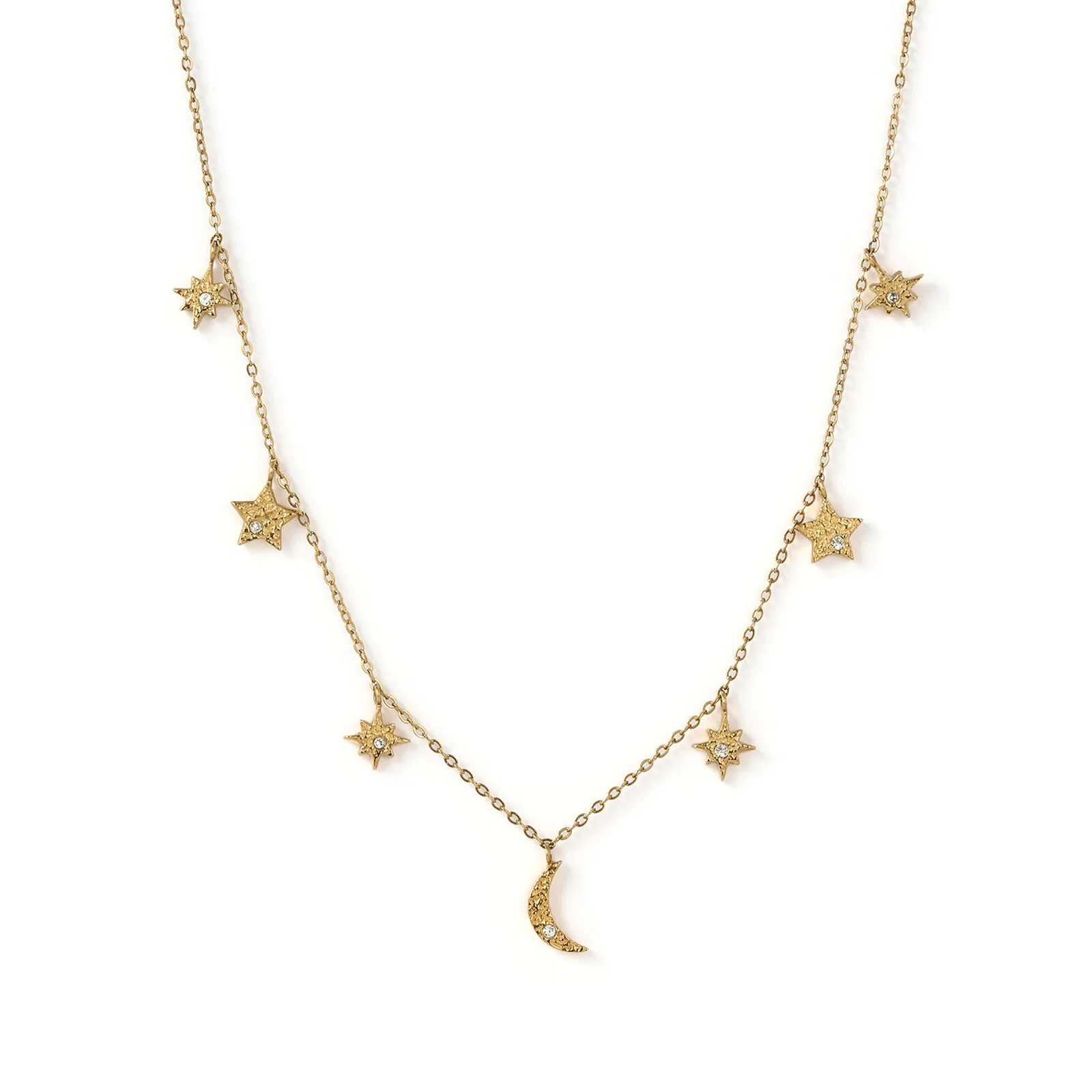 Moondust Gold Charm Necklace sold by Arms Of Eve