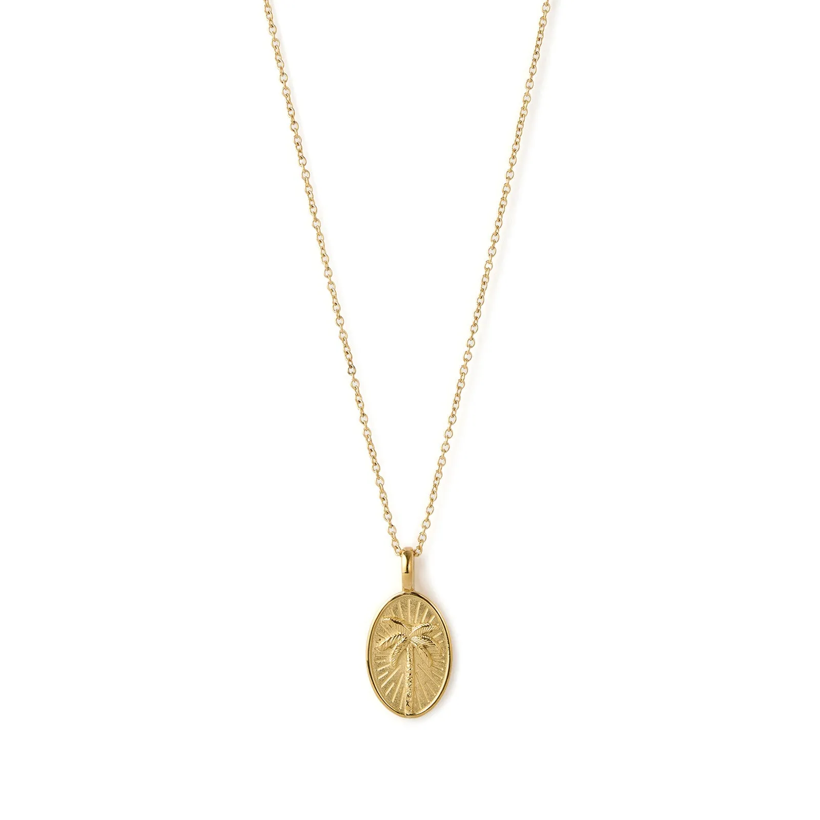 La Palma Gold Necklace sold by Arms Of Eve