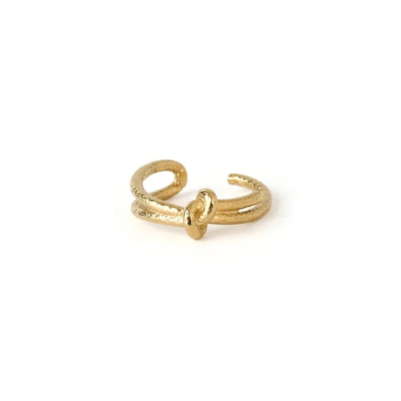 Tia Gold Ring sold by Arms Of Eve