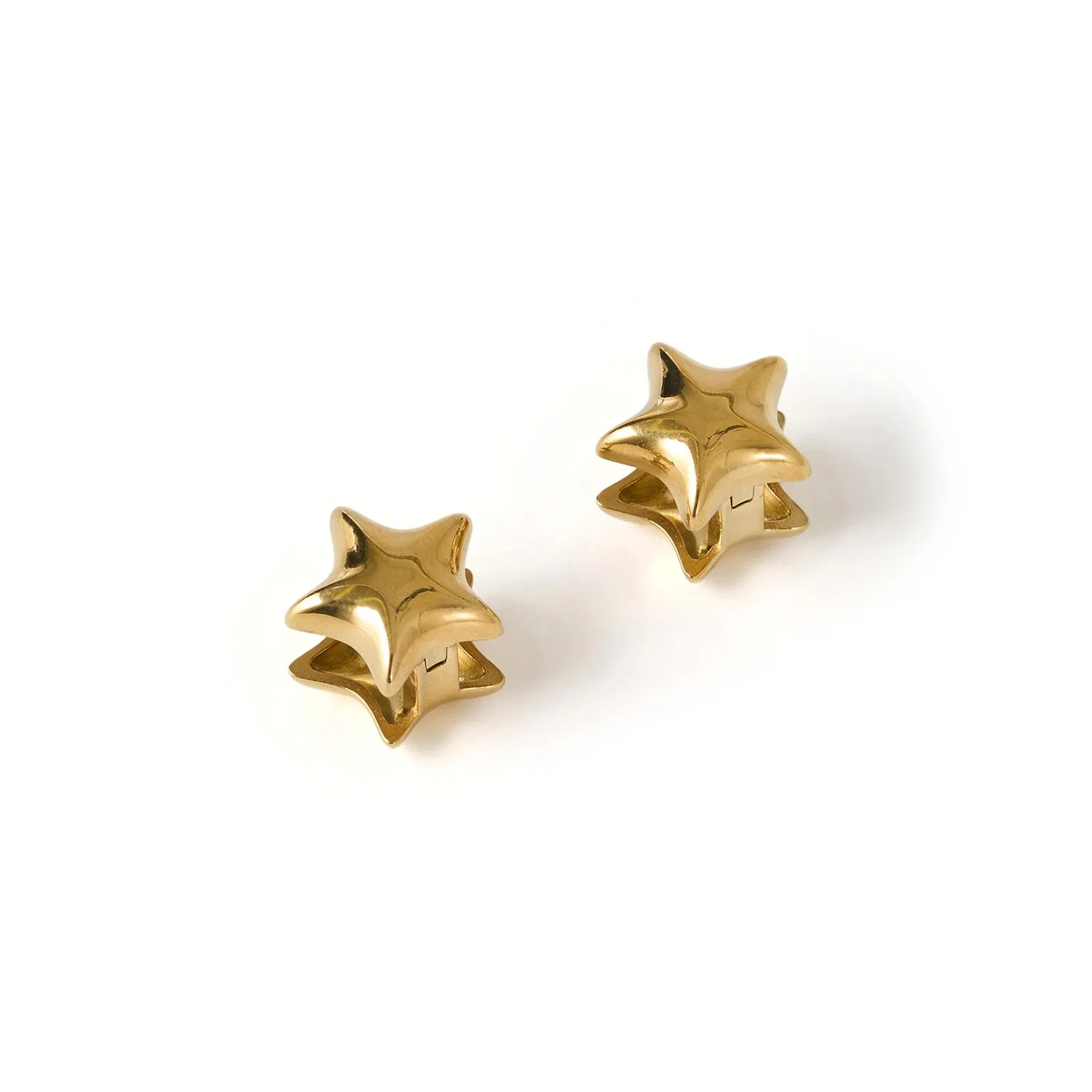 Star Struck Gold Earrings sold by Arms Of Eve product image thumbnail 5