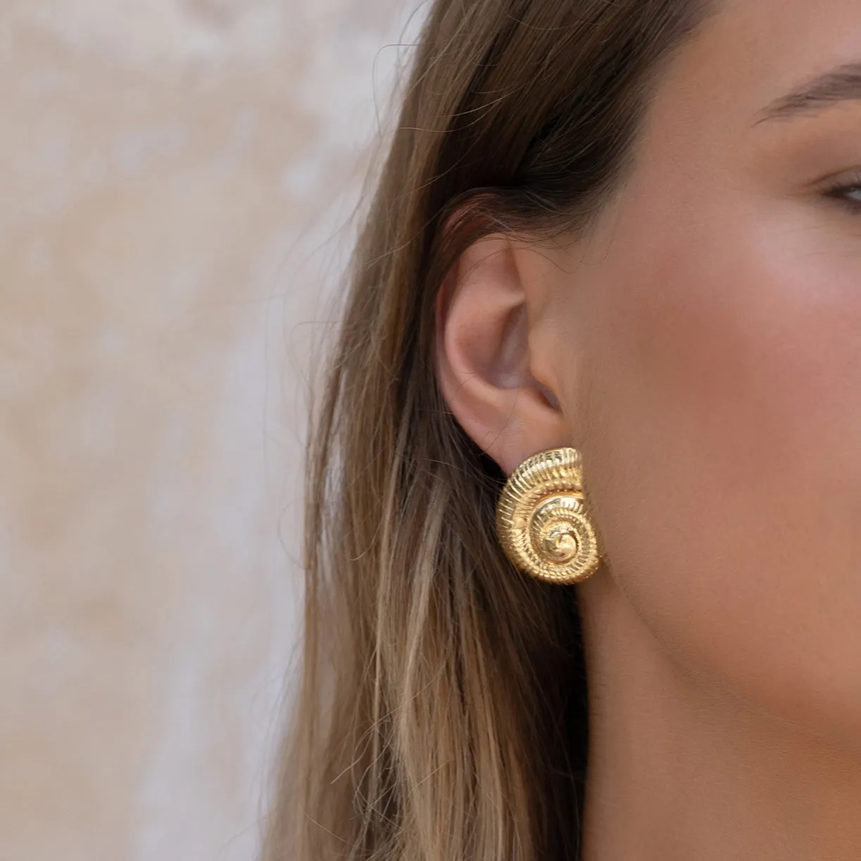 Tahnee Gold Earrings sold by Arms Of Eve product image thumbnail 2