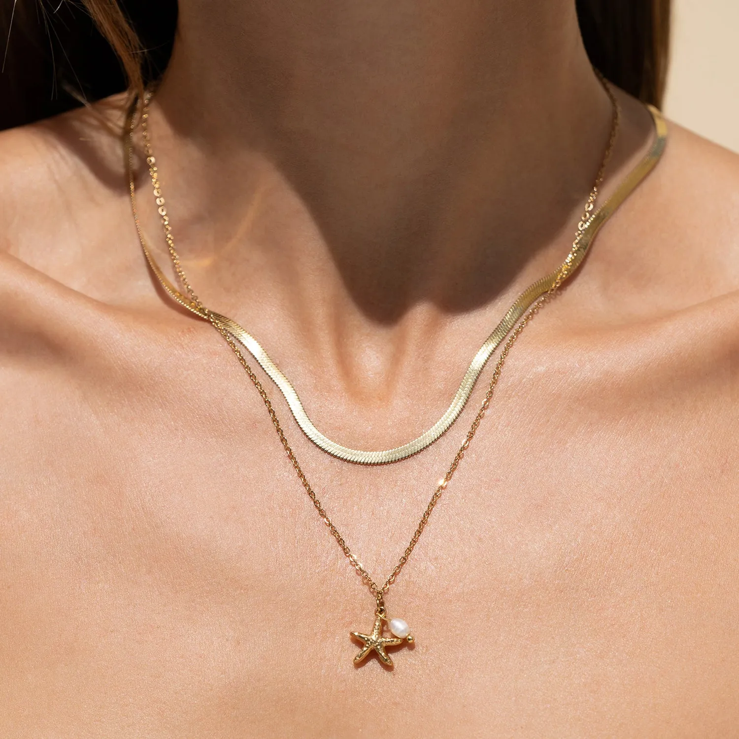 Laguna Pearl Necklace sold by Arms Of Eve product image thumbnail 4