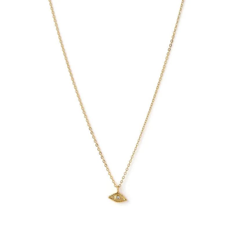 Mini Elysian Gold Charm Necklace sold by Arms Of Eve