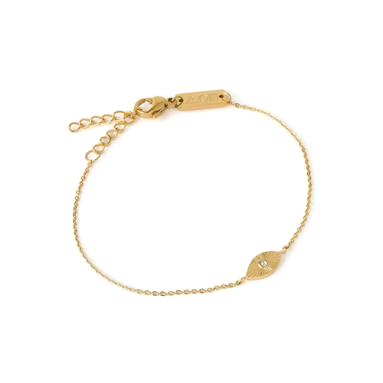 Evil Eye Gold Bracelet sold by Arms Of Eve