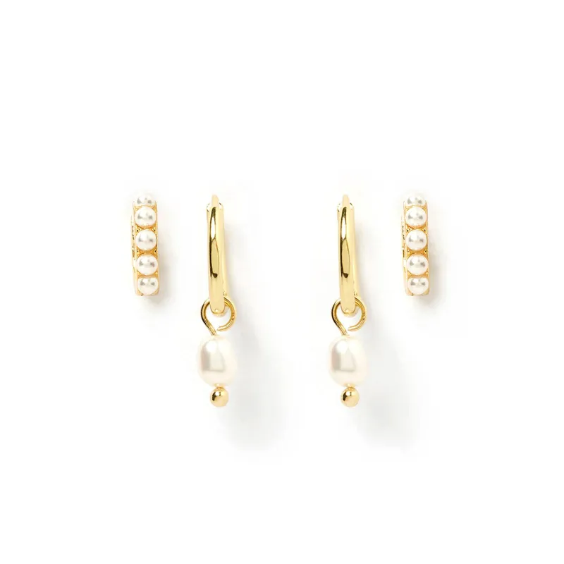 Pearl Party Earring Stack sold by Arms Of Eve