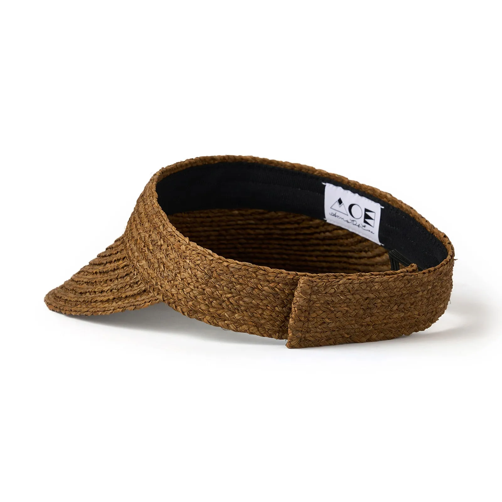 Sunray Roll Up Sun Visor - Dark Natural sold by Arms Of Eve product image thumbnail 3